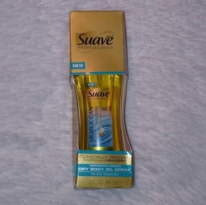 Suave Professionals Moroccan Argan Dry Body Oil Spray 3oz NIB